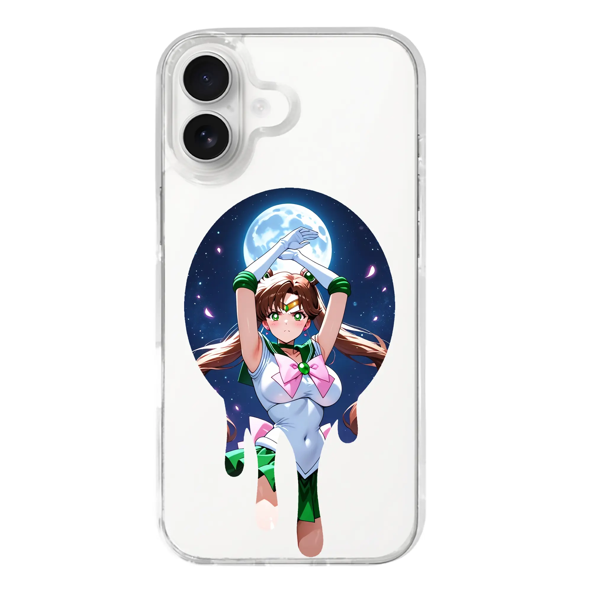 美少女戦士セーラームーン グッズ 木野 まこと - iPhone 17シリーズ 透明スマホケース – 薄型・耐衝撃・精密フィット保護カバー